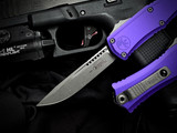 Microtech Hera II Mini S/E Purple Aluminum Body w/ M390MK Apocalyptic Plain Edge Blade (2.9") 1703M-10APPU