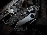 Spyderco Paramilitary 2 Folder Black G10 Body w/ CPM Magnacut Black Plain Edge Blade (3.45") C81GMMCBKP2