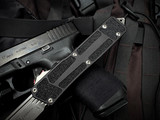 CONSIGNMENT Scarab II S/E Black Aluminum Body w/ M390 Stonewashed Plain Edge Blade (3.9") 278-10
