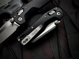 Microtech MSI Mini S/E RAM-LOK Folder Black Fluted Aluminum Body w/ M390MK Apocalyptic Plain Edge Blade (3.5") 210M-10APFL