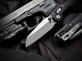 Microtech MSI Mini S/E RAM-LOK Folder Black Fluted Aluminum Body w/ M390MK Apocalyptic Plain Edge Blade (3.5") 210M-10APFL