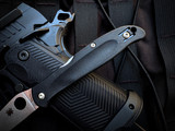 Spyderco Charisma Lockback Folder Black FRN Body w/ BD1N Stonewashed Plain Edge Blade (2.98") C259PBK