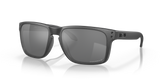 Oakley Holbrook XL Sunglasses Steel Polymer Frame w/ Prizm Black Polarized Lenses OO9417-3059