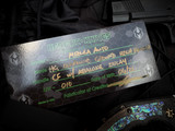 Heretic Knives Custom Medusa Auto Abalone Inlaid Carbon Fiber Body w/ Hand Ground High Polish Compound Grind Blade (3")
