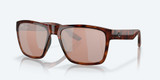 Costa Paunch XL Tortoise Frame w/ Copper Silver Mirror Polarized Polycarbonate Lenses 6S9050 905007 59-18