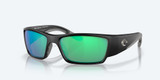Costa Corbina Pro Sunglasses Matte Black Frame w/ Green Mirror Polarized Glass Lenses 6S9109 910902 61-18