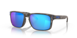 Oakley Holbrook Sunglasses Matte Black Tortoise Frame w/ Prizm Sapphire Polarized Lenses OO9102-G755