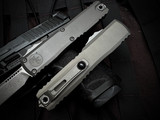 Microtech Ultratech Gen IV S/E Natural Clear Aluminum Body w/ M390MK Apocalyptic Plain Edge Blade (3.5") 11214-10APNC