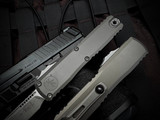 Microtech Ultratech Gen IV S/E Natural Clear Aluminum Body w/ M390MK Apocalyptic Plain Edge Blade (3.5") 11214-10APNC