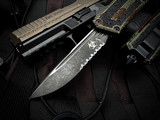 Microtech Scarab II Gen III S/E Outbreak Edition Aluminum Body w/ M390MK Outbreak Edition Partially Serrated Blade (3.9") 1278-2OBS