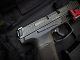 H&K VP9A1 K Handgun 9mm 4" Optic Ready 15 + 1 Black Pistol