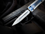 CONSIGNMENT Microtech Ultratech D/E Clone Trooper Edition Aluminum Body w/ Matching Plain Edge Blade (3.4") 122-1CO
