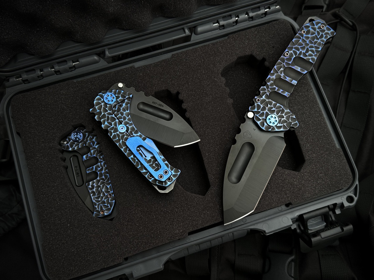 Medford Praetorian Ti | 1 of 1 Box Set Black n Blue | NTL
