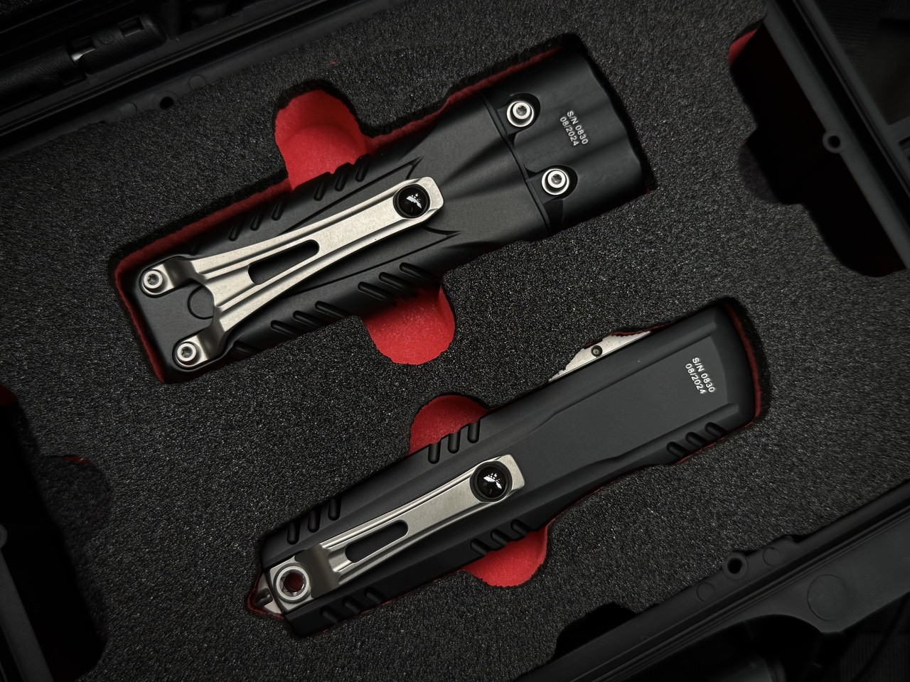 Microtech Collaborations Microtech Surefire Luminary D/E Stiletto Pro II Collaboration Zero ...