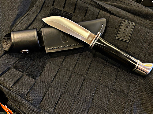 Buck Knives 103 Skinner 4” Satin Blade with Black Phenolic Handle 2659-Knives-Buck-Mimeocase Tactical/ Nashville Tactical Lounge
