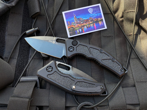 Heretic Knives Medusa Auto T/E Black DLC H011-6A-T