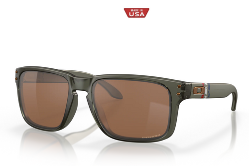 Oakley SI Holbrook™ American Heritage - Uncle Sam Fit Regular Prizm Tungsten Lenses, Matte Olive Ink Frame