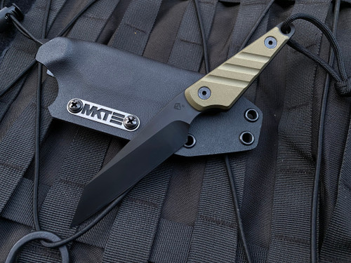 Medford UDT 1 Fixed Blade OD Green G10 Scales w/ S35VN PVD Plain Edge Blade (3.5”)-1677547096