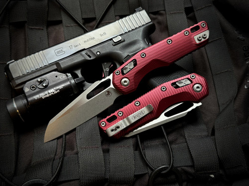 Microtech MSI S/E RAM-LOK Folder Frag Pattern Distressed Grenade
