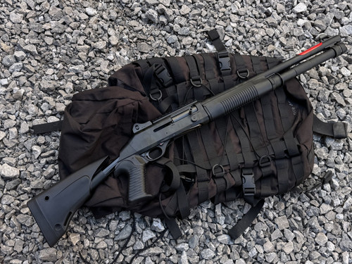 Benelli M4 EXT Semi Auto Shotgun 12 Gauge Pistol Grip, 18.5" Barrel 7+1 Black MultiCam 11787