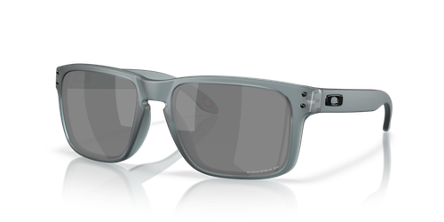 Oakley Holbrook Sunglasses Matte Crystal Black Frame w/ Prizm Black Polarized OO9102-Z455