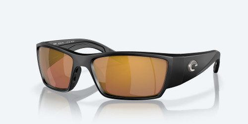 Costa Corbina Pro Sunglasses Matte Black Frame w/ Gold Mirror Polarized Glass Lenses 6S9109 910911 61-18