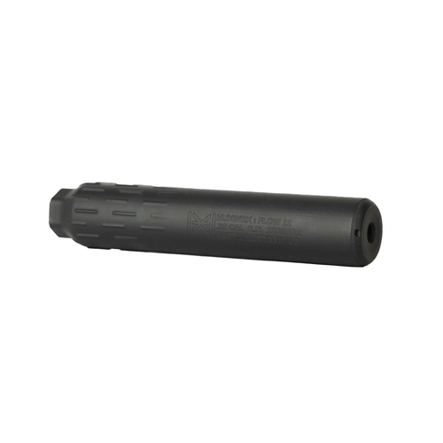 Huxwrx Flow 22 TI .22 Suppressor - Black, 5.53"