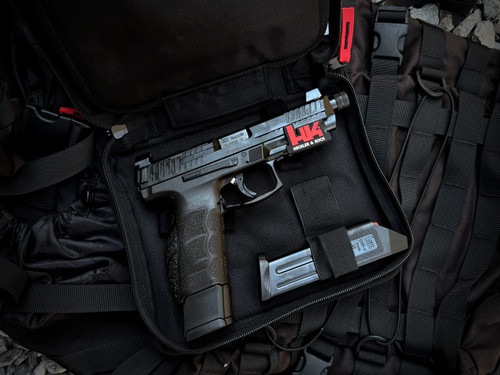 H&K VP9A1 F Tactical Full Size Handgun, 9mm Pistol, Threaded Barrel, Optics-Ready 17+1 and 20+1 81001232