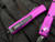 Microtech Ultratech D/E Violet Aluminum Body w/ Black Plain Edge Blade (3.4”) 122-1VI