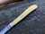 Case Yellow Synthetic Chrome Vanadium Slimline Trapper