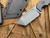 Boker Little Dvalin T/E | Black G10 Handle w/ D2 Grey Plain Edge Blade (3.15") 02BO034