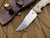 Hinderer Emmett Fixed Blade Natural Micarta w/ StonewShed Plain Edge Blade (3.83”)