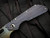 Mick Strider Custom MSC XL Folder Titanium Gunner Grip Body w/ Titanium Strikeplate Blade (4.25")