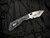Mick Strider Custom MSC XL Folder Titanium Gunner Grip Body w/ Titanium Strikeplate Blade (4.25")