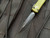 Microtech UTX-70 D/E OD Green Aluminum Body w/ Black Plain Edge Blade (2.42") 147-1OD
