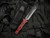 Heretic Knives Nephilim Red and Black G10 Handles 6.5” DLC D/E Blade H003-6A-REDBLK