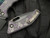 Heretic Knives Medusa T/E Auto Folder Purple Fat Carbon Camo Body w/ Two Tone DLC Plain Edge Blade (3") H011-6A-PUCF