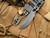 Hawk Creek Armory “Savage Lite” Skeletonized Handle Black Blade SL001