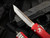 Microtech Ultratech T/E Red Aluminum Body w/ Satin Full Serrated Blade (3.4") 123-6RD