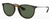 Ray-Ban Erika Sunglasses Light Havana Frame, Dark Green Lenses Rb4171 710/71