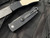 Pro-Tech Mike “Whiskers” Allen Design Magic Hidden Bolster Release Auto Folder Tuxedo Black Handle and Ivory Micarta Inlays w/ Chad Nichols Damascus Blade (3.125”) BR-1.51DAMA