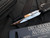 Marfione Custom Makora II D/E Hefted Black Body and Stingray Skin Inlays, Ringed Hardware w/ Mirror Polished Blade