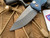 Medford Smooth Criminal Blue Body and Flamed Hardware/PVD Clip w/ PVD S35VN Blade (3”)