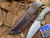 Bradford Knives Guardian4 Fixed Blade 3D Black Micarta Scales w/ Sabre Grind CPM-3V Stonewashed Finish Blade (4.625”) 4S-101-3V