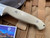 Bradford Knives Guardian4.5 Fixed Blade 3D OD Green Micarta Scales w/ Sabre Grind CPM-3V Stonewashed Finish Blade (4”) 4.5S-102-3V
