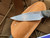 Bradford Knives Guardian3 Fixed Blade 3D Black Micarta Scales w/ False Edge Grind M390 Stonewashed Finish Blade (3.5”) 3FE-101-M390