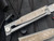 Reate Knives EXO Titanium Green Micarta Inlay w/ Satin Drop Point Plain Edge Blade (3.75”)