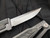 Reate Knives EXO Titanium Black Micarta Inlay w/ Drop Point Satin Blade (3.75”)