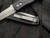 Pro-Tech Knives Emerson CQC7 Auto Folder Black w/ Blasted Hardware and Chisel Grind Tanto Blade (3.25”) E7T01