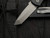 Pro-Tech Knives Emerson CQC7 Auto Folder Black w/ Blasted Hardware and Chisel Grind Tanto Blade (3.25”) E7T01